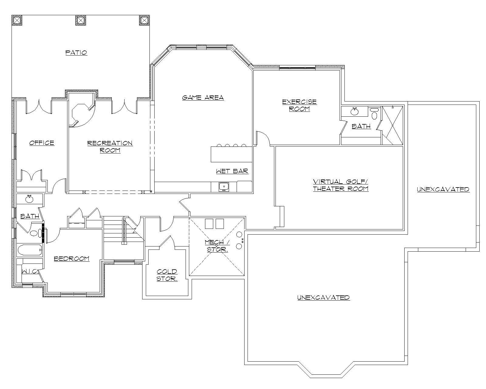 Floor Plan Basement