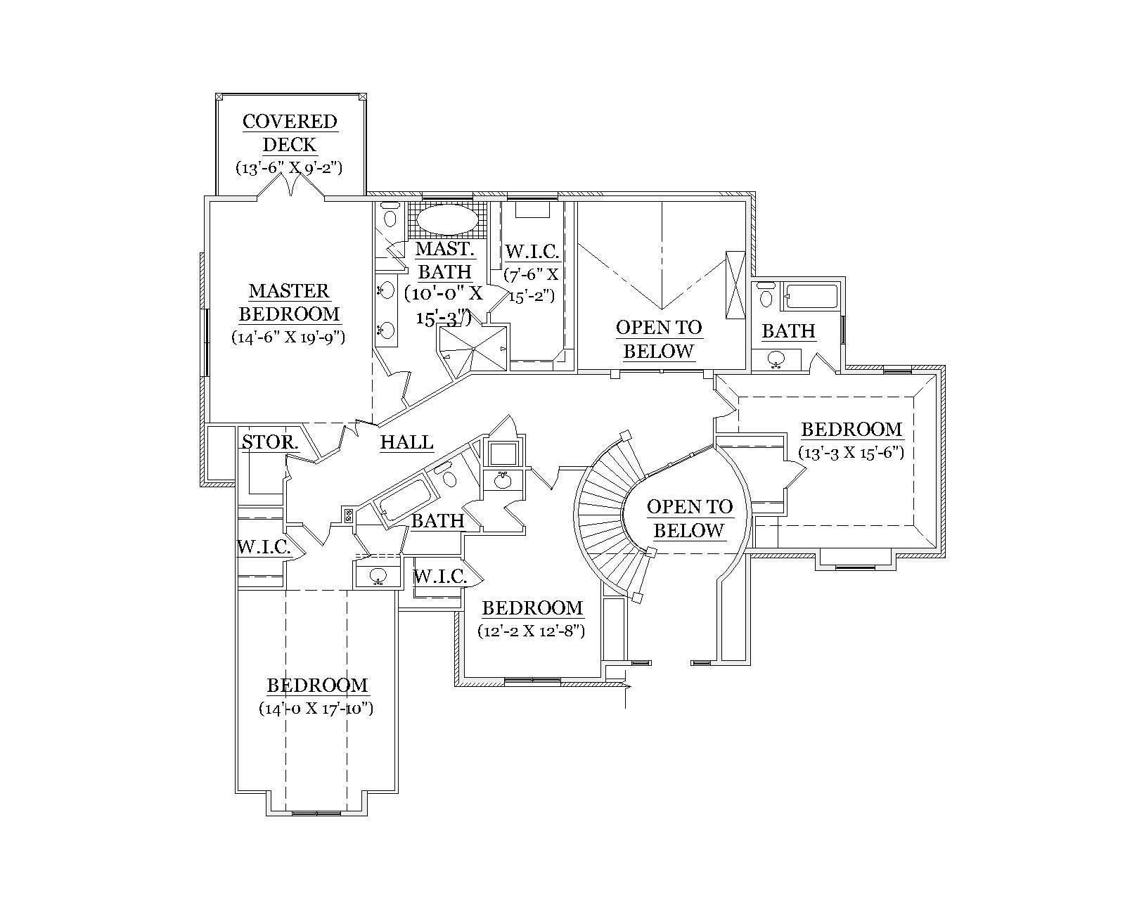Floor Plan Second Story