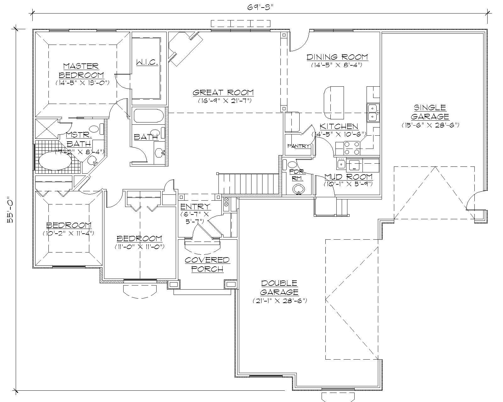 Floor Plan First Story