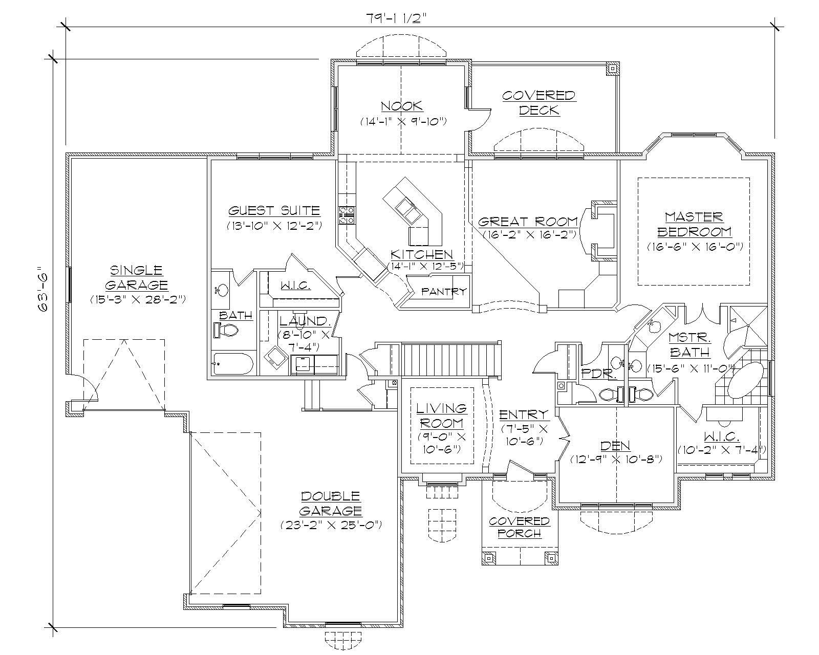 Floor Plan First Story