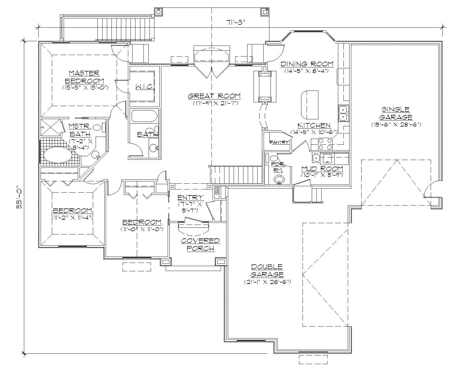 Floor Plan First Story