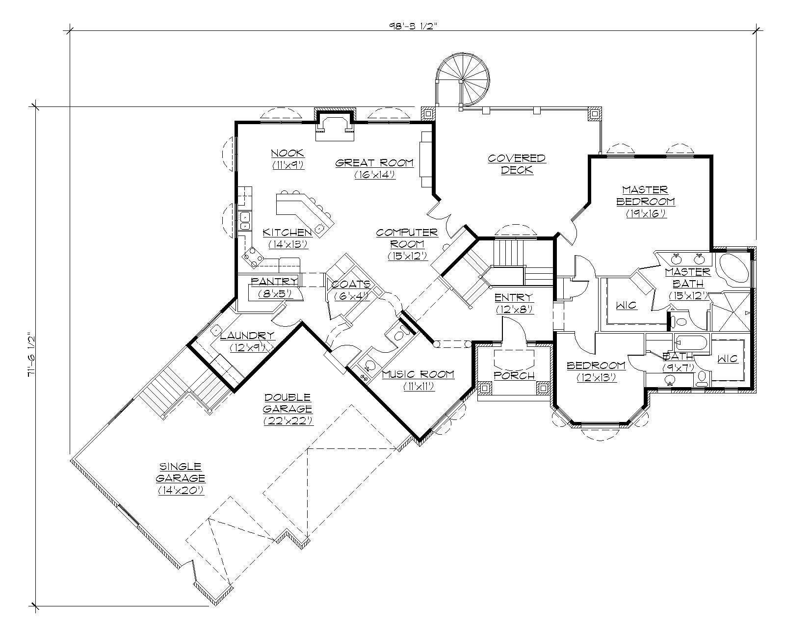 Floor Plan First Story