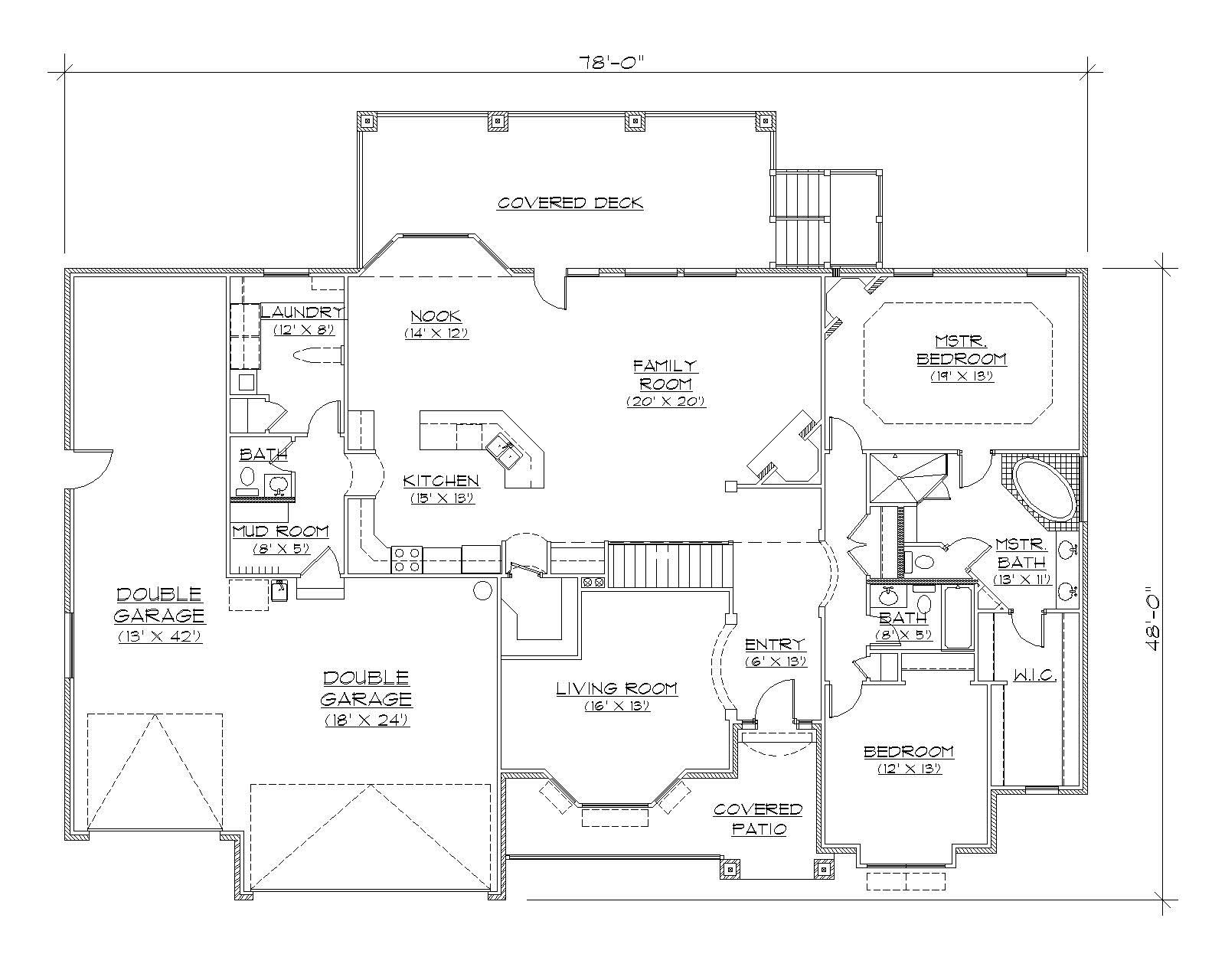 Floor Plan First Story