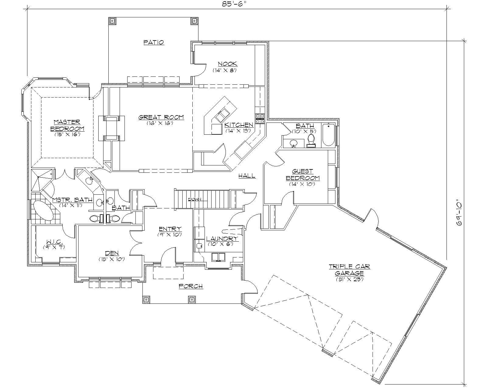 Floor Plan First Story