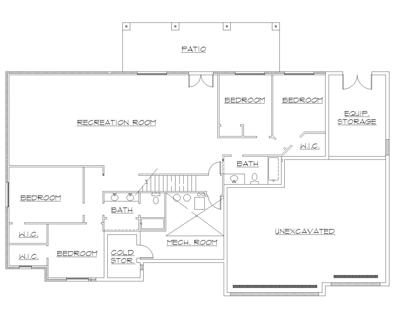 Floor Plan Basement