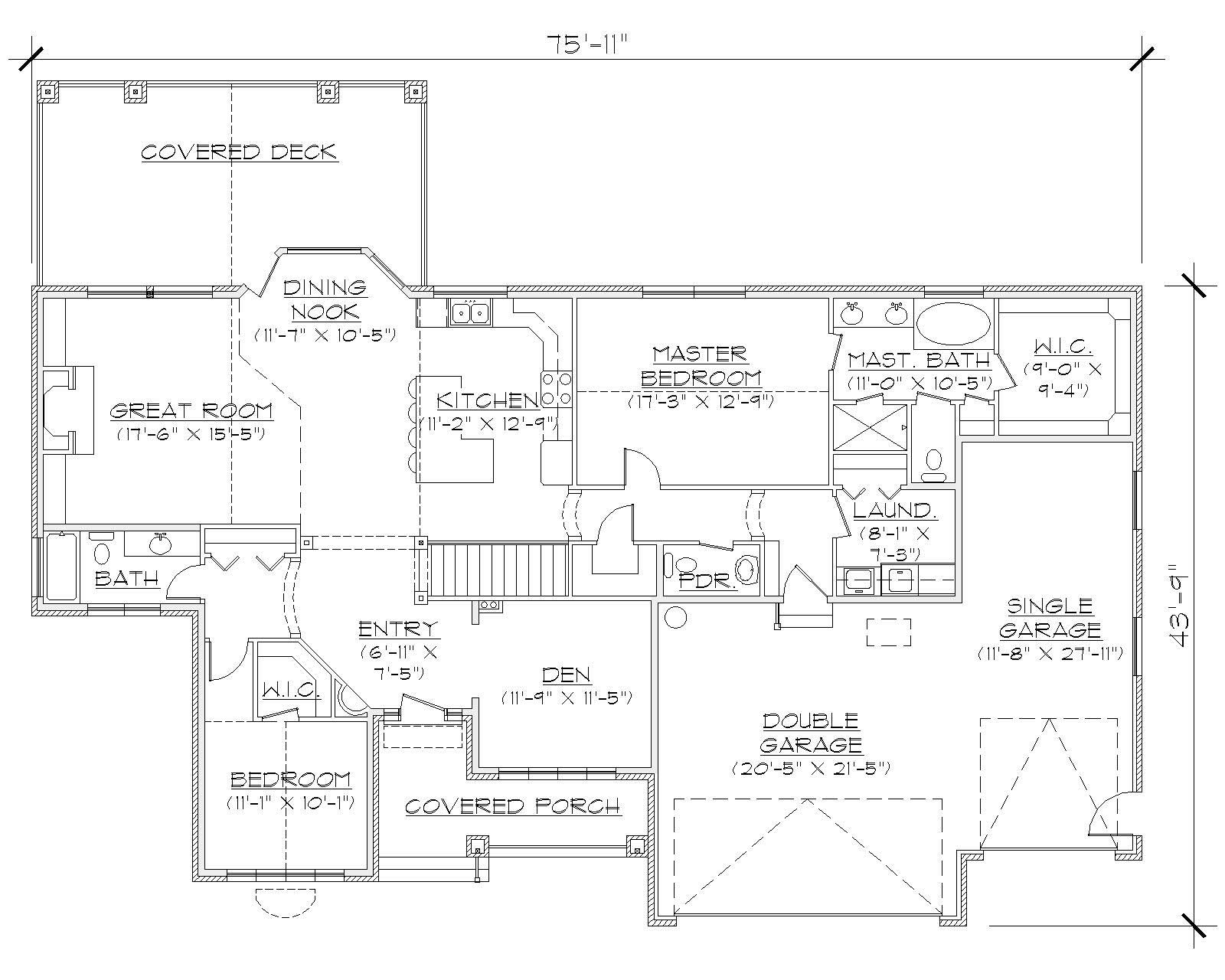 Floor Plan First Story