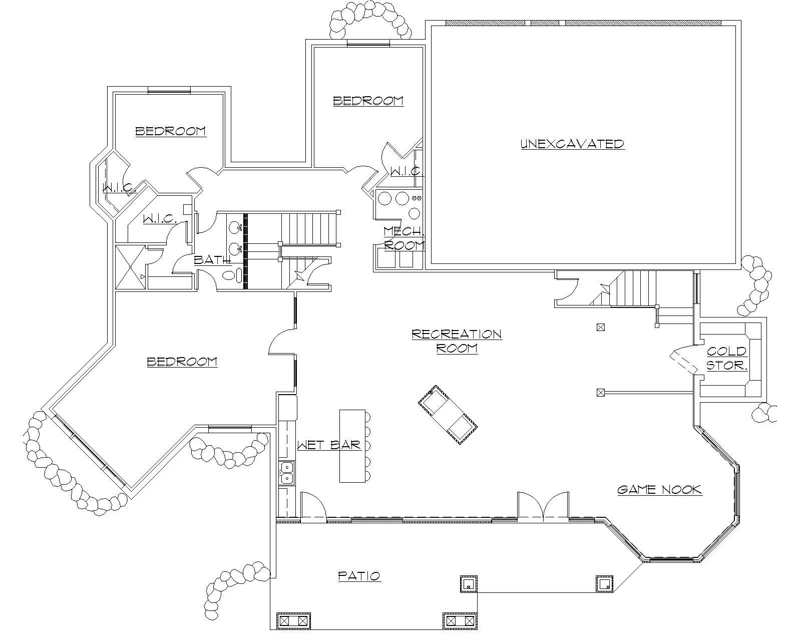 Floor Plan Basement