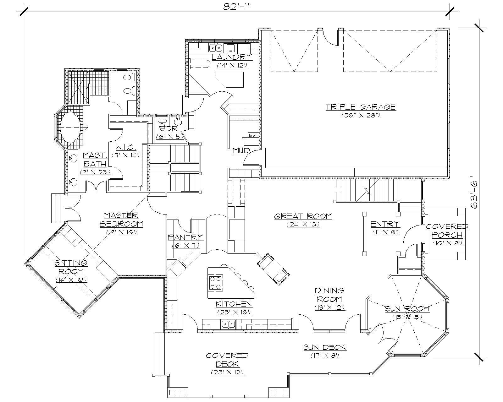 Floor Plan First Story