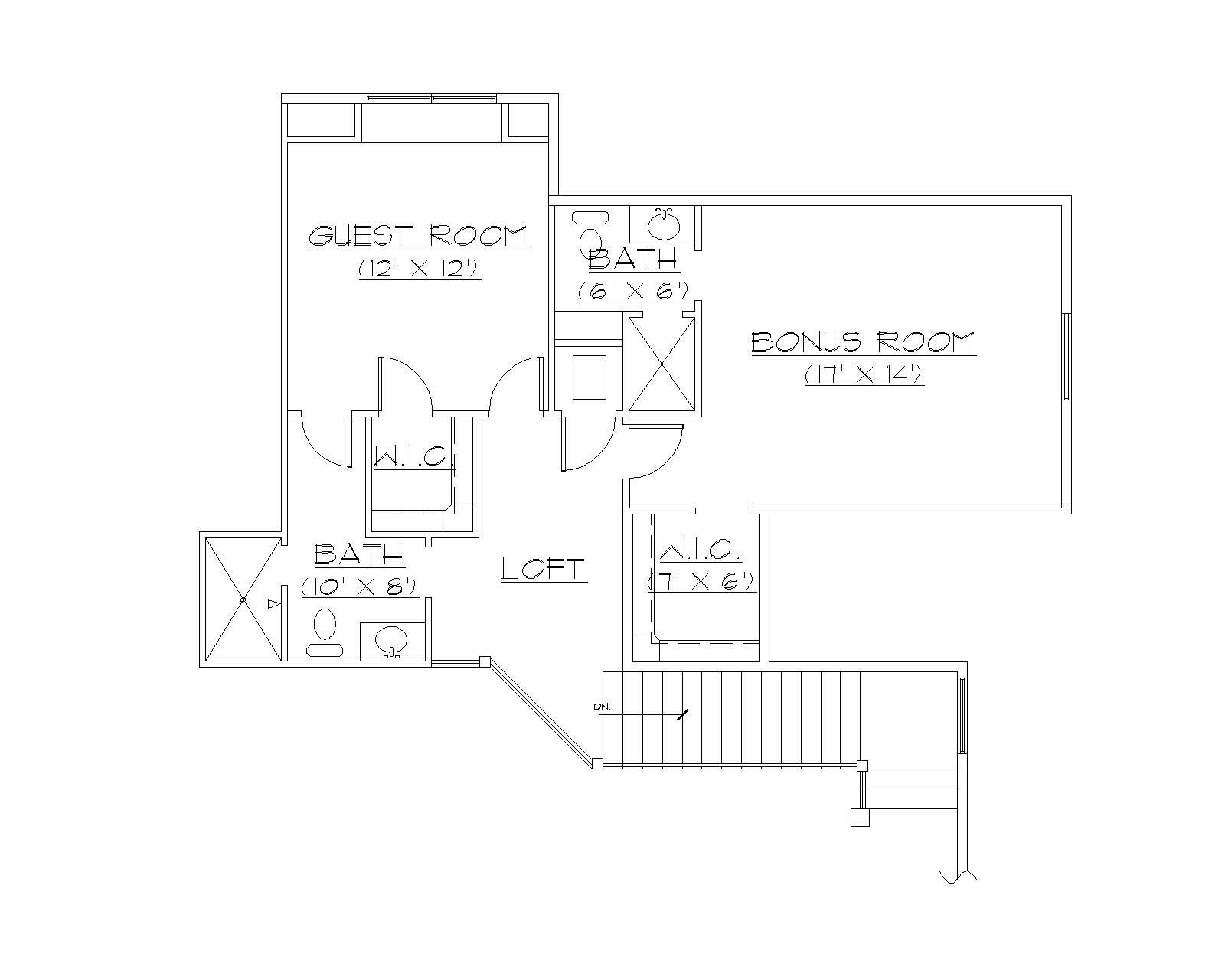 Floor Plan Second Story