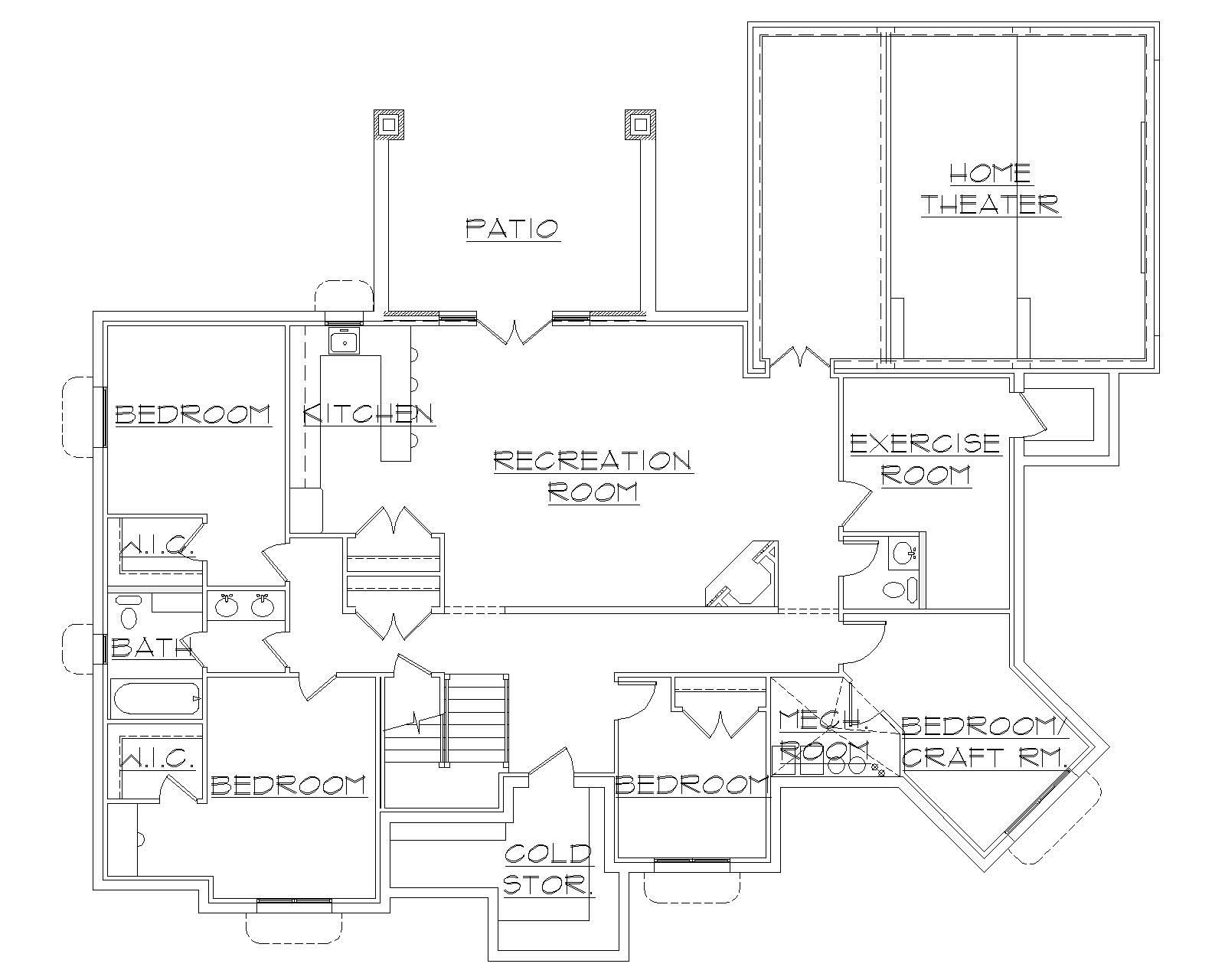 Floor Plan Basement