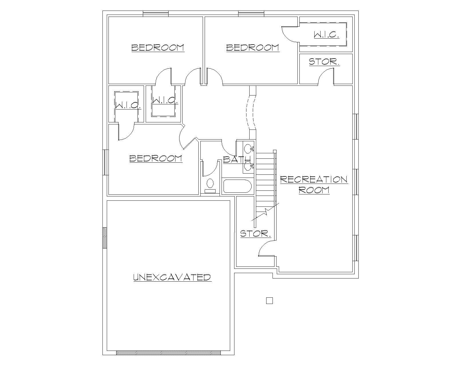 Floor Plan Basement