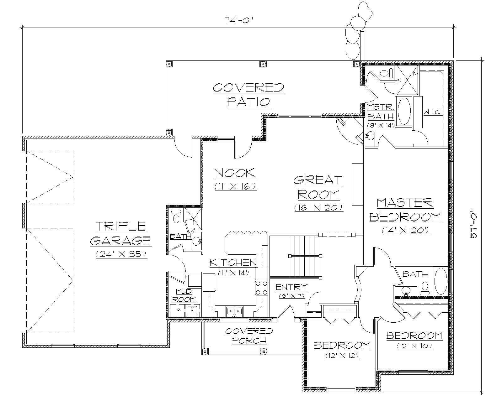 Floor Plan First Story