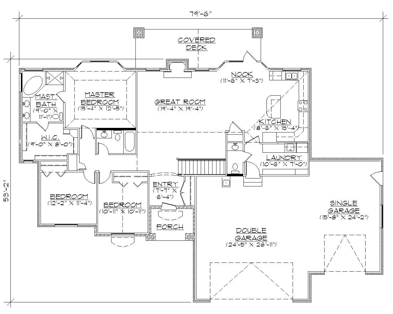 Floor Plan First Story
