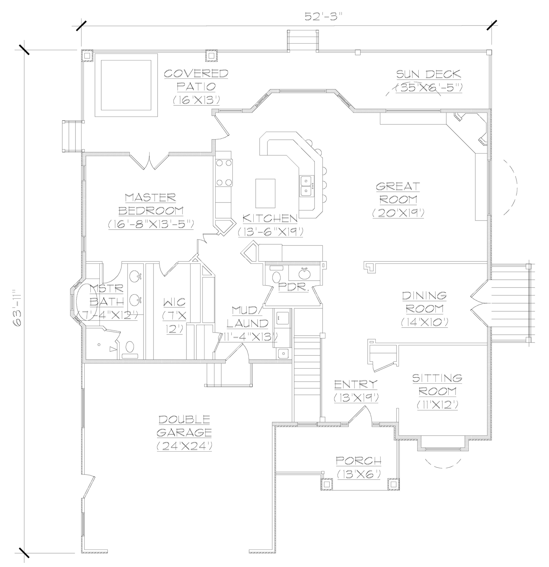 Floor Plan First Story