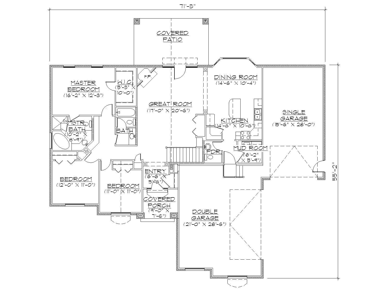 Floor Plan First Story