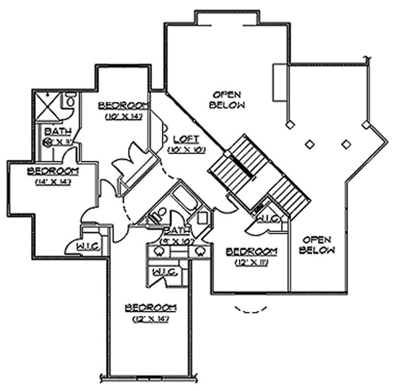 SECOND FLOOR PLAN
