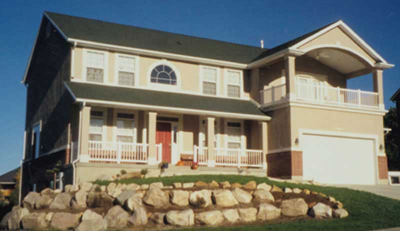 5-Bedroom, 2670 Sq Ft Country House Plan - 135-1175 - Front Exterior