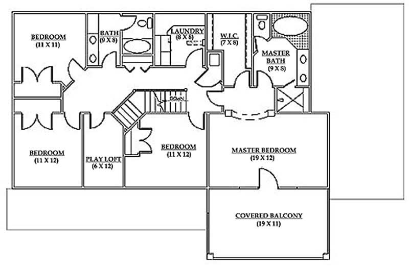 SECOND FLOOR PLAN