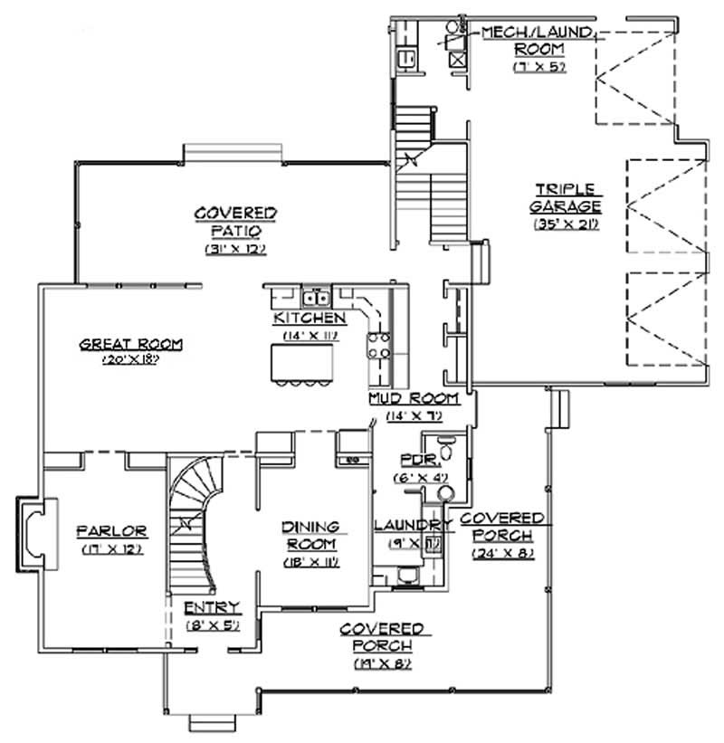 FIRST FLOOR PLAN