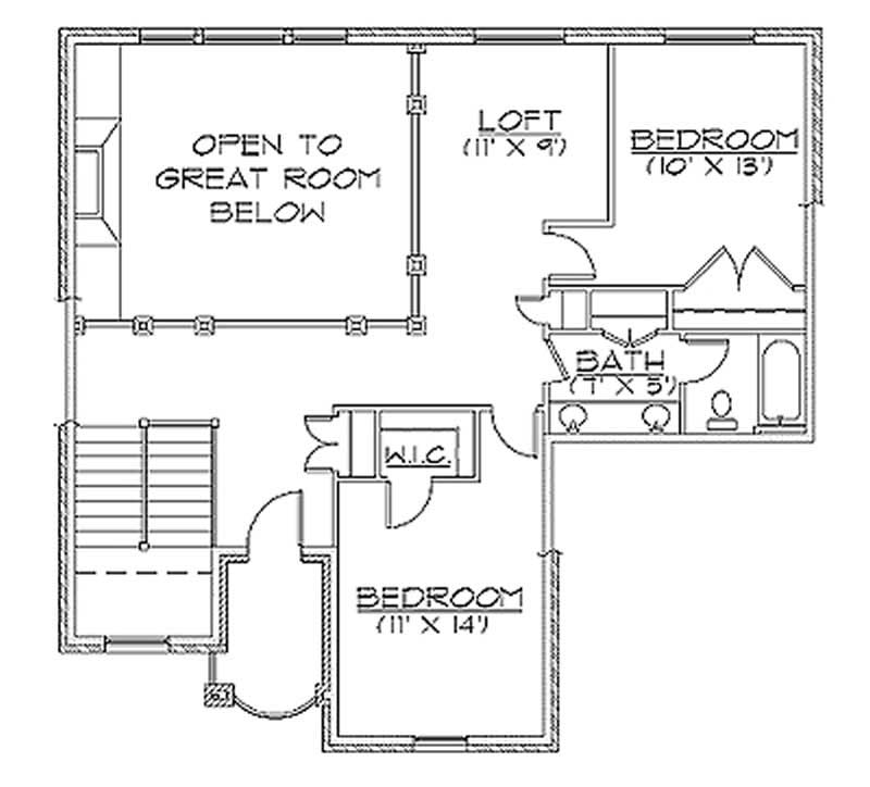 SECOND FLOOR PLAN