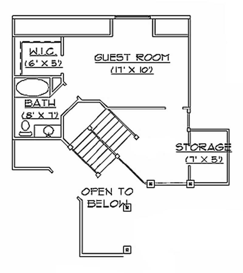 SECOND FLOOR PLAN