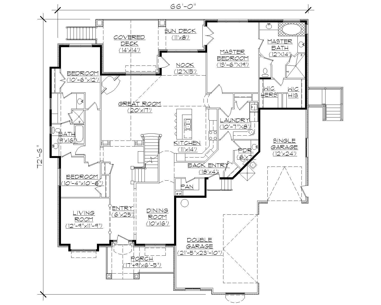 Floor Plan First Story