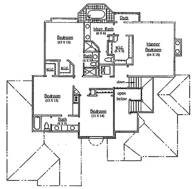 SECOND FLOOR PLAN