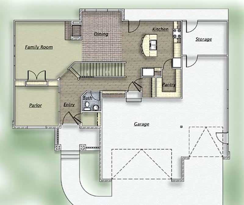 Floor Plan First Story