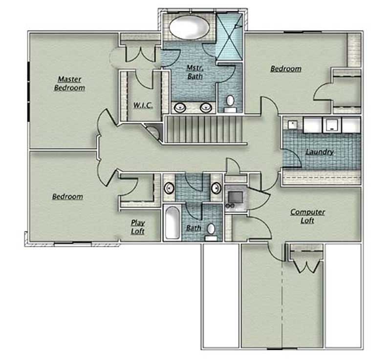 Floor Plan First Story