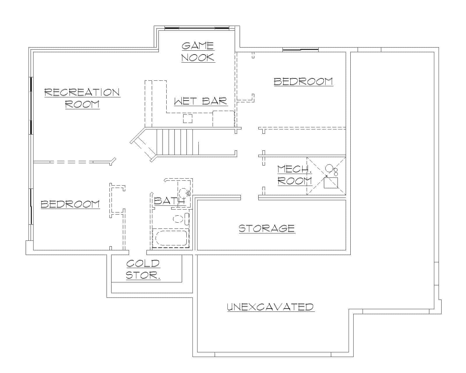 Floor Plan Basement