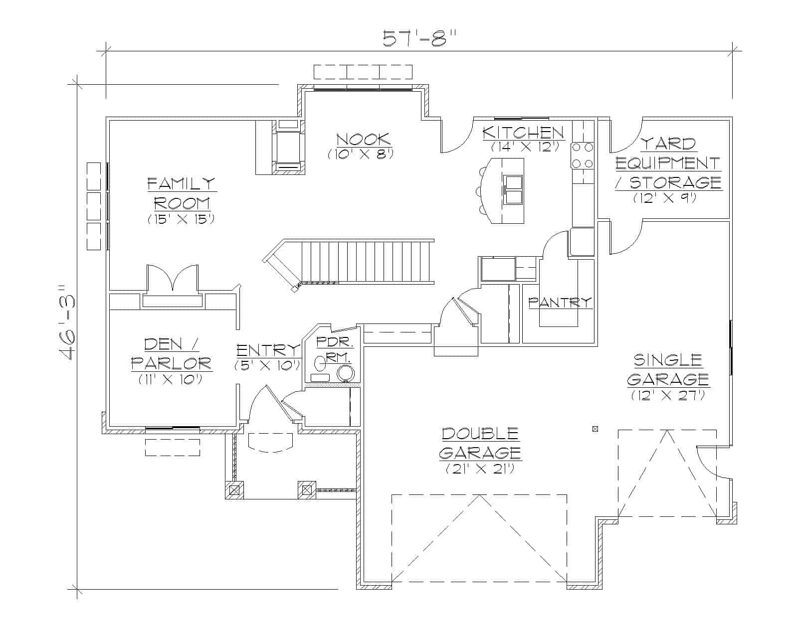 Floor Plan Main Level