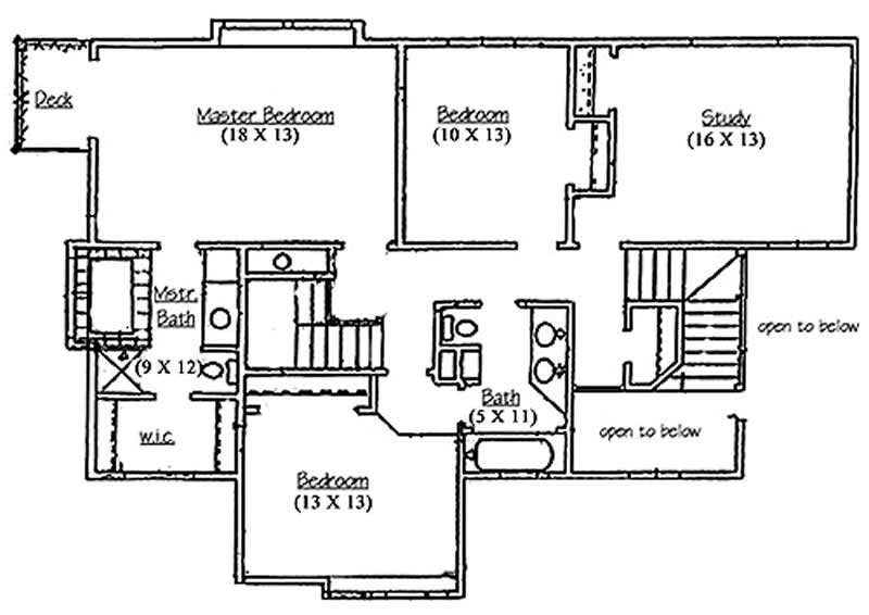 SECOND FLOOR PLAN