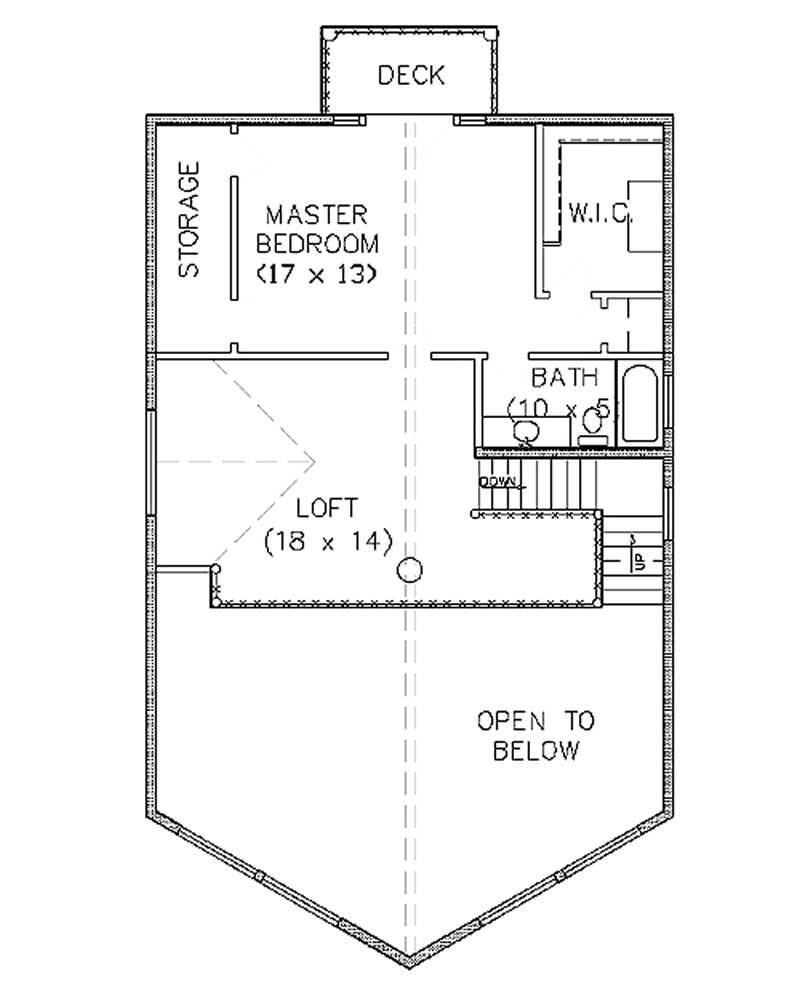 SECOND FLOOR PLAN
