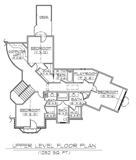 Floor Plan Second Story
