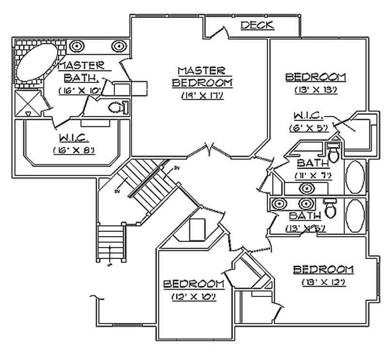 SECOND FLOOR PLAN