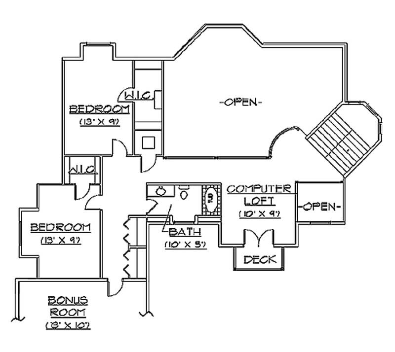 SECOND FLOOR PLAN
