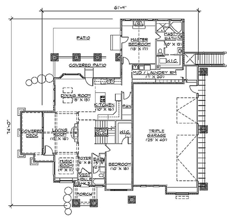 FIRST FLOOR PLAN