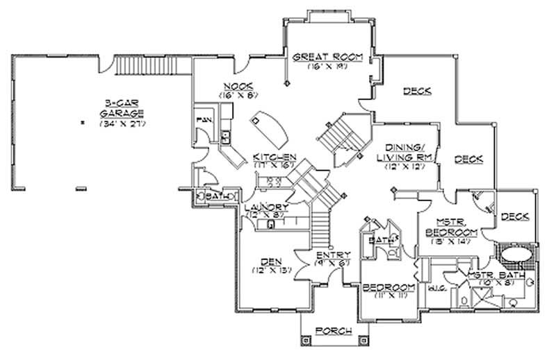 SECOND STORY PLAN