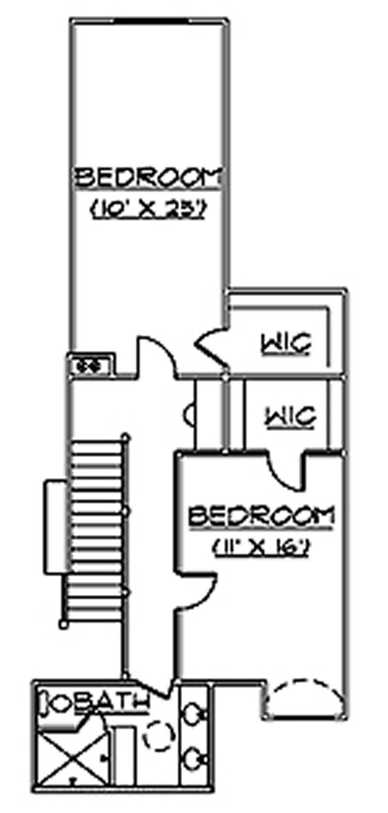 SECOND FLOOR PLAN