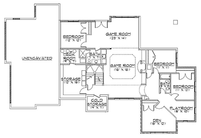 Basement Floor Plan