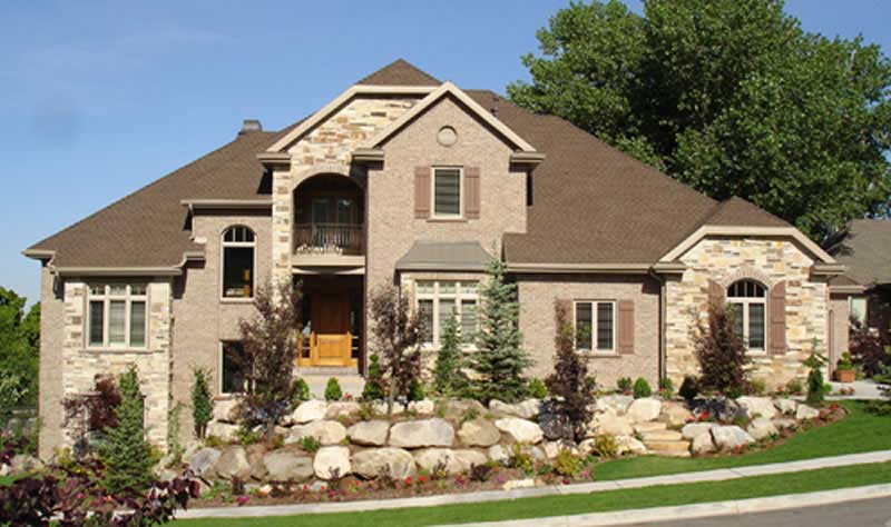 5-Bedroom, 3371 Sq Ft European House Plan - 135-1248 - Front Exterior