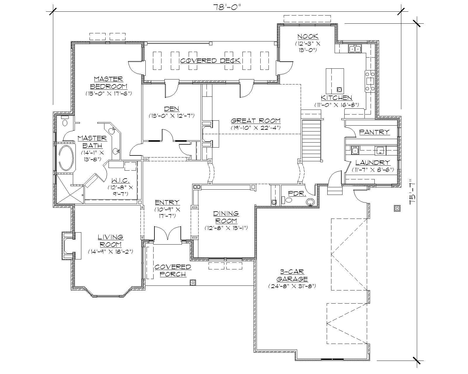 Floor Plan First Story