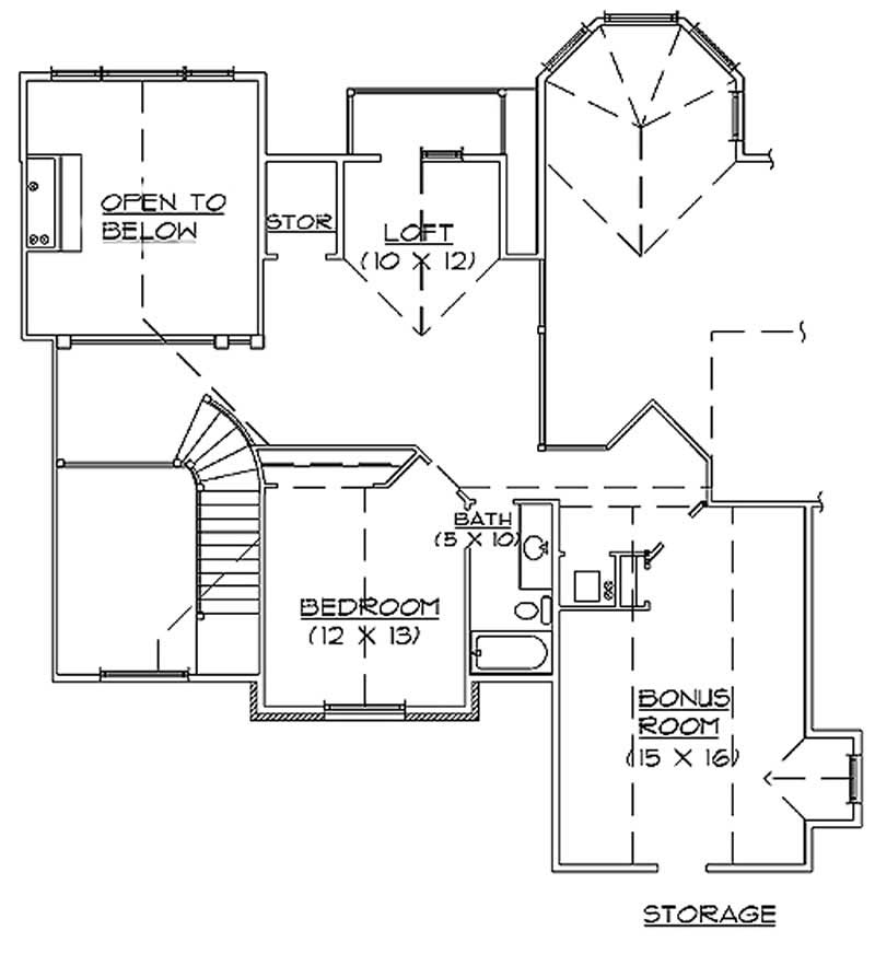 SECOND FLOOR PLAN