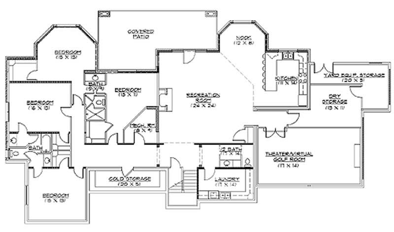 Basement Floor Plan