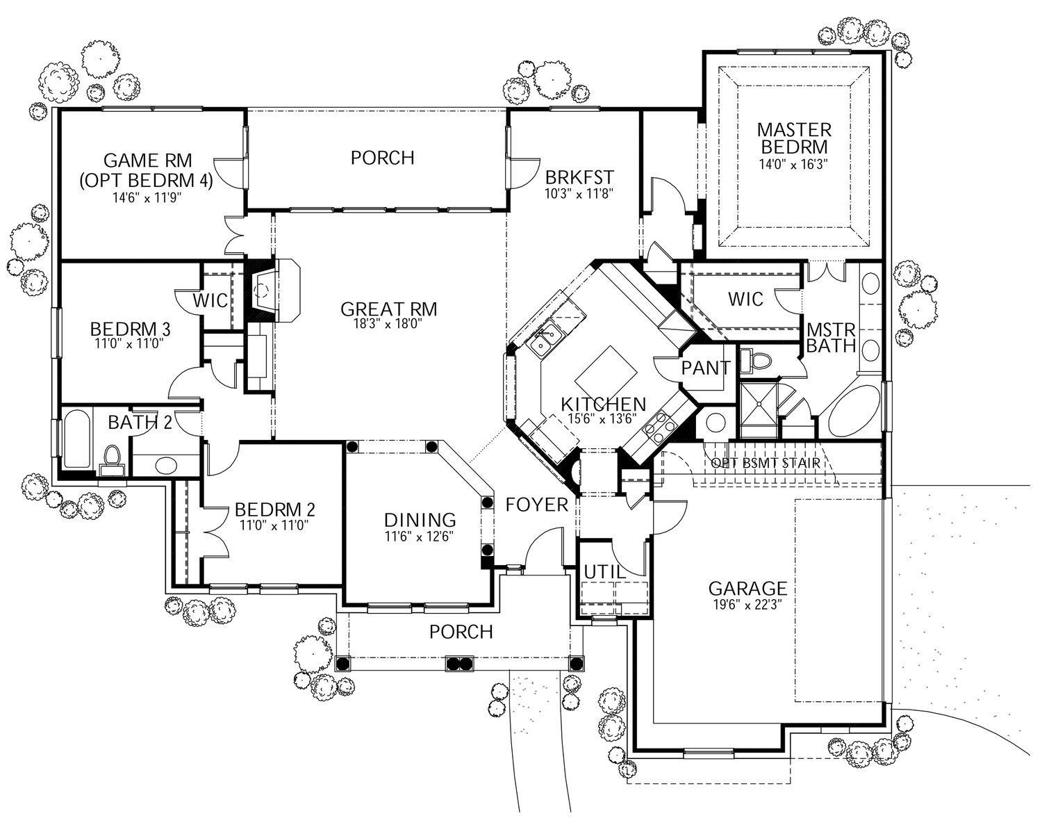 Floor Plan First Story