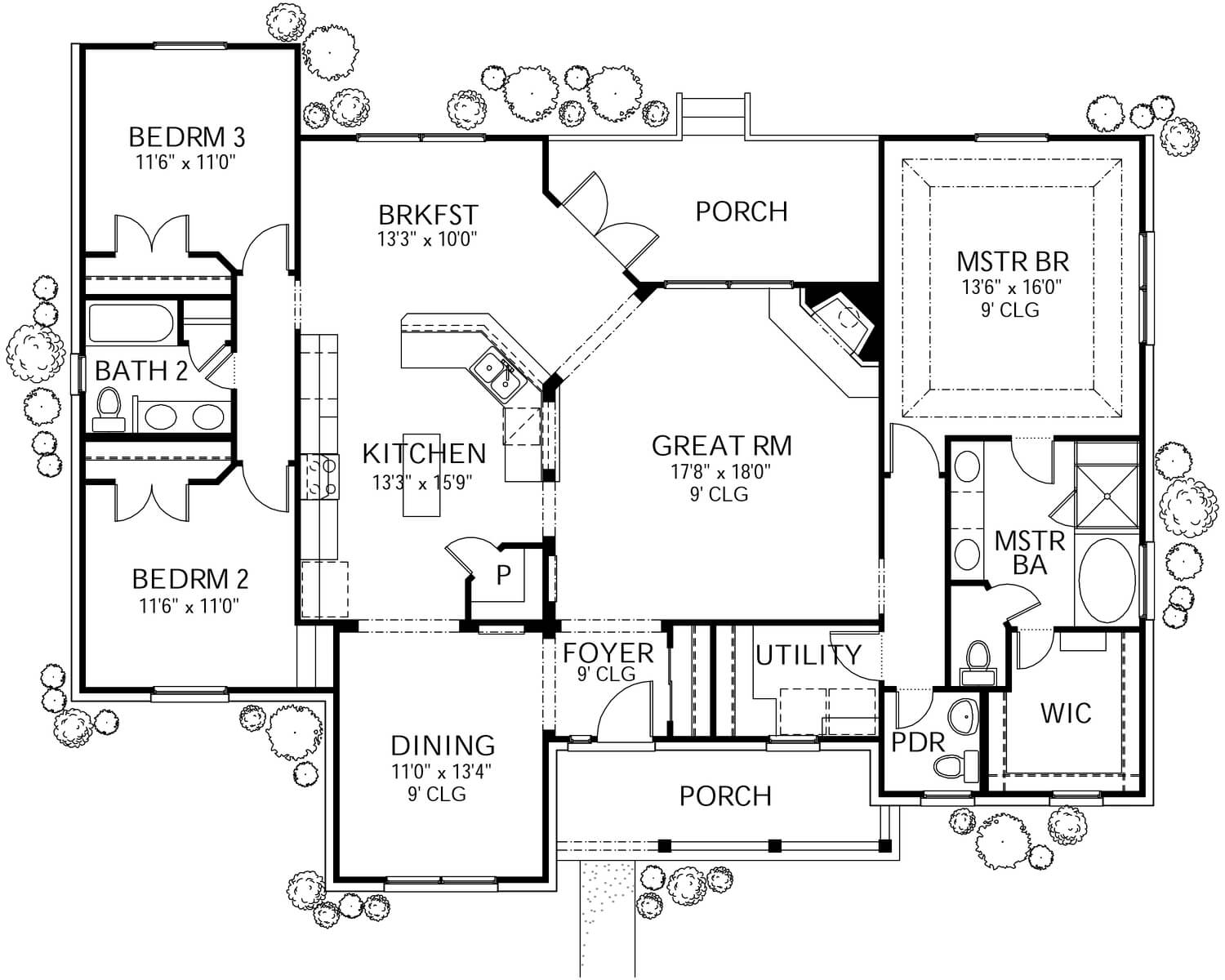 Floor Plan Main Level