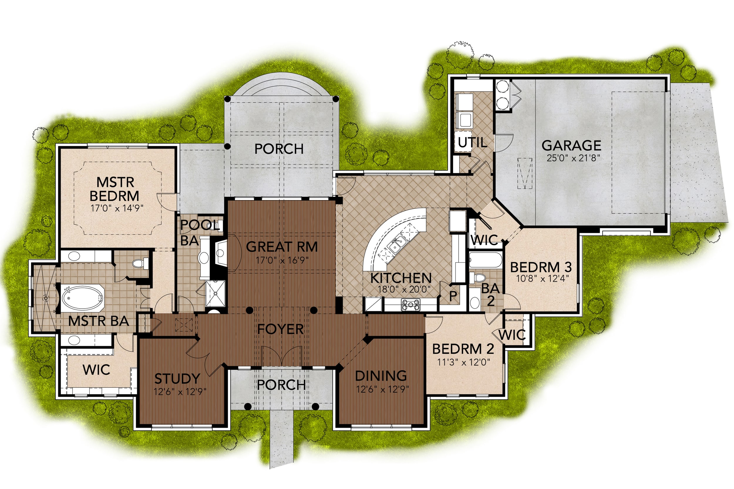 Floor Plan Main Level