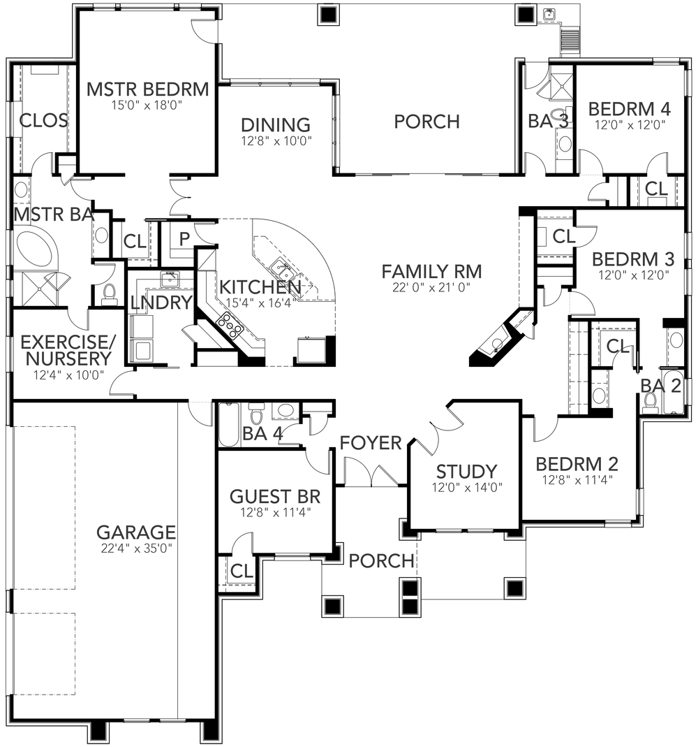 Floor Plan Main Level