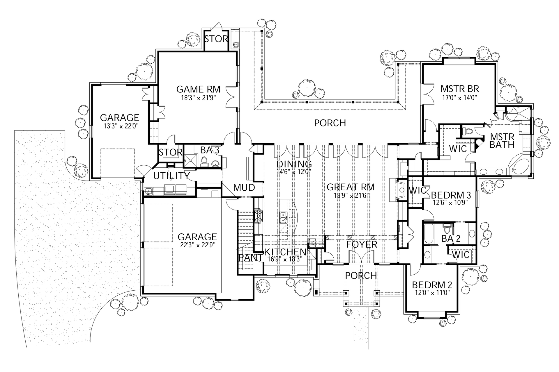 Floor Plan Main Level