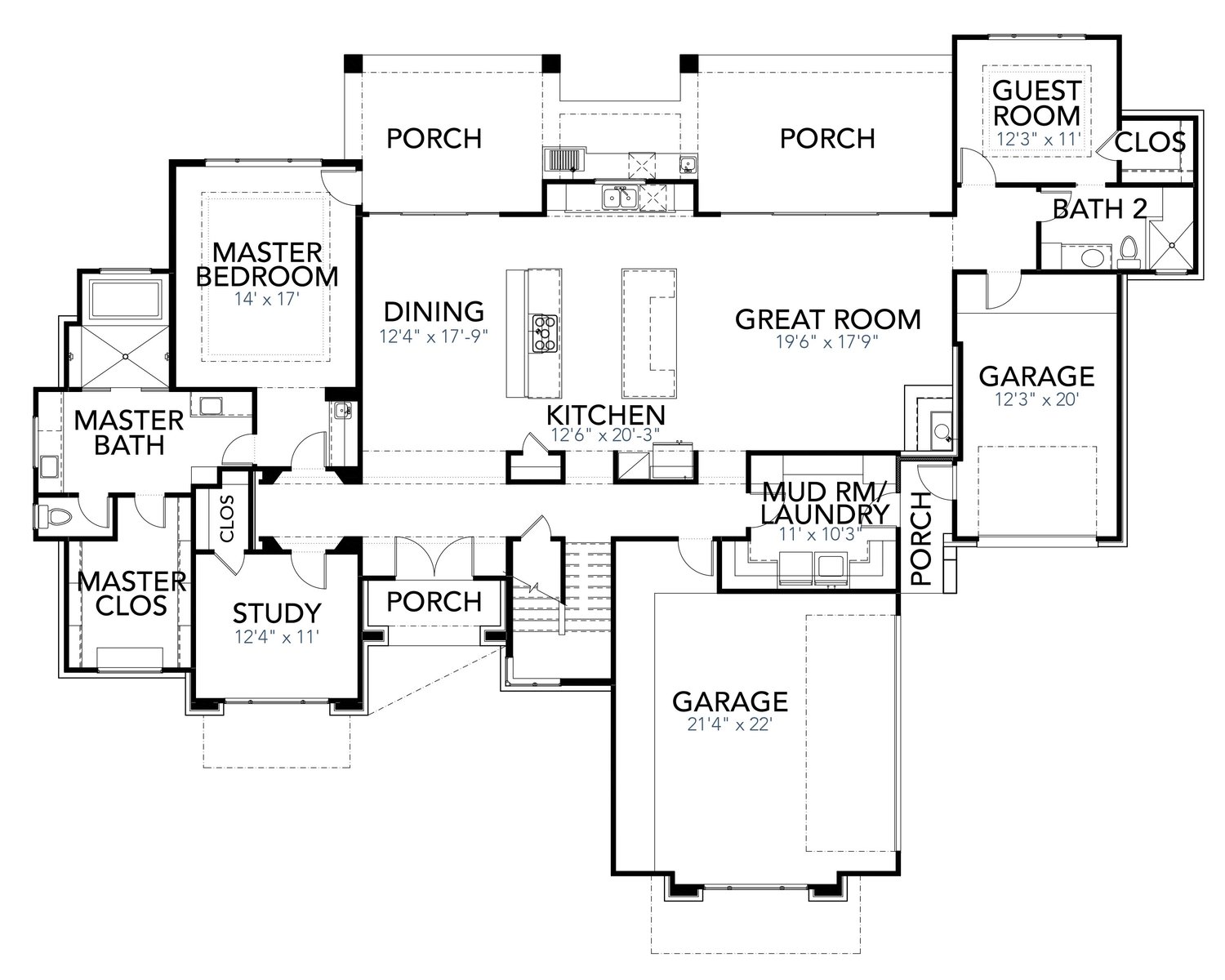 Floor Plan Main Level